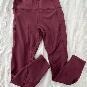Lululemon align leggings - cranberry